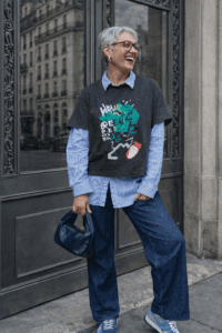 layering shirt and T-shirt